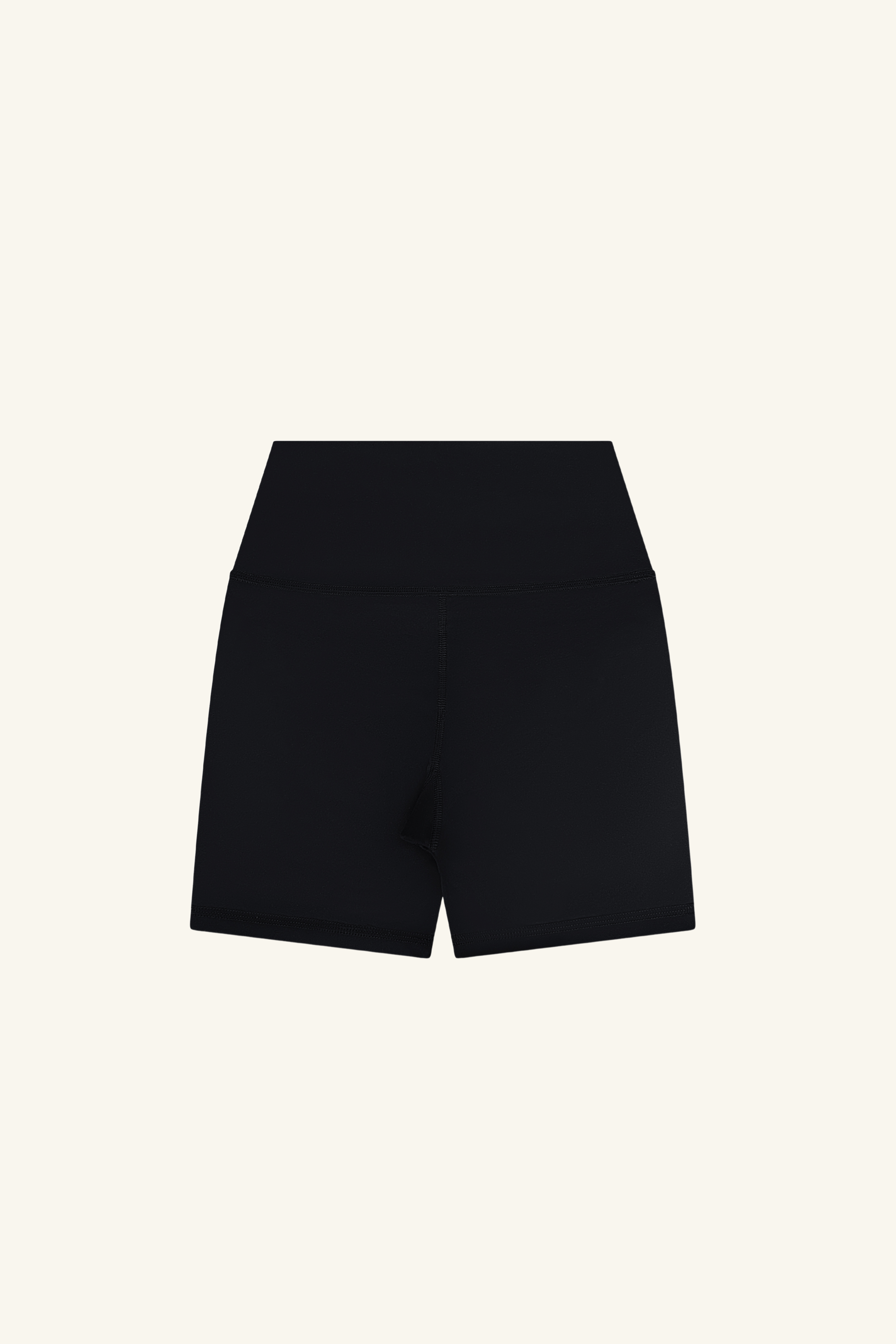 Premium black high-waisted bike shorts for wholesale – buttery-soft, squat-proof, and moisture-wicking. Perfect for brands to customize and private label. Designed for ultimate comfort and performance in athleisure and activewear collections.