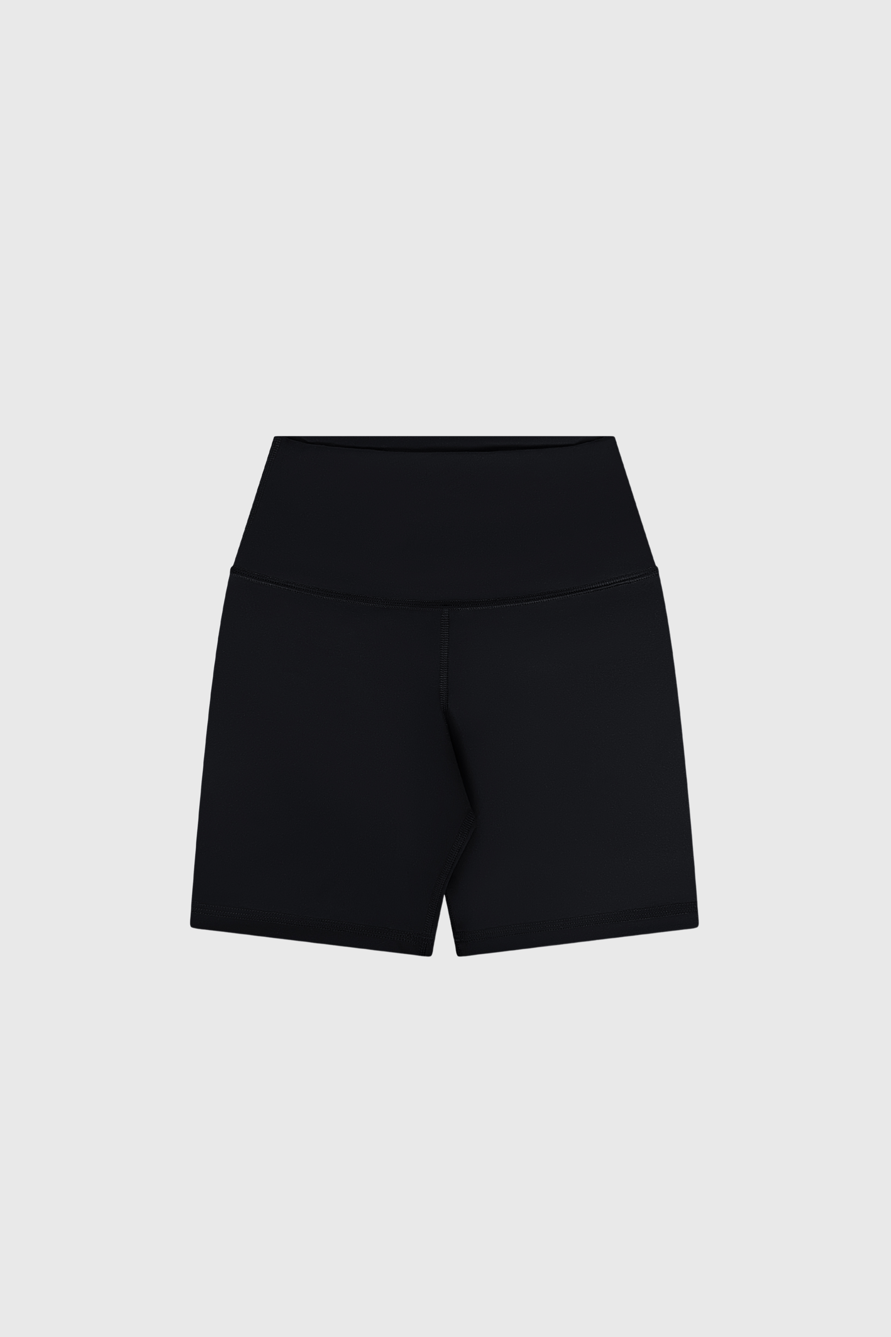 High-Waisted Bike Shorts- Black*