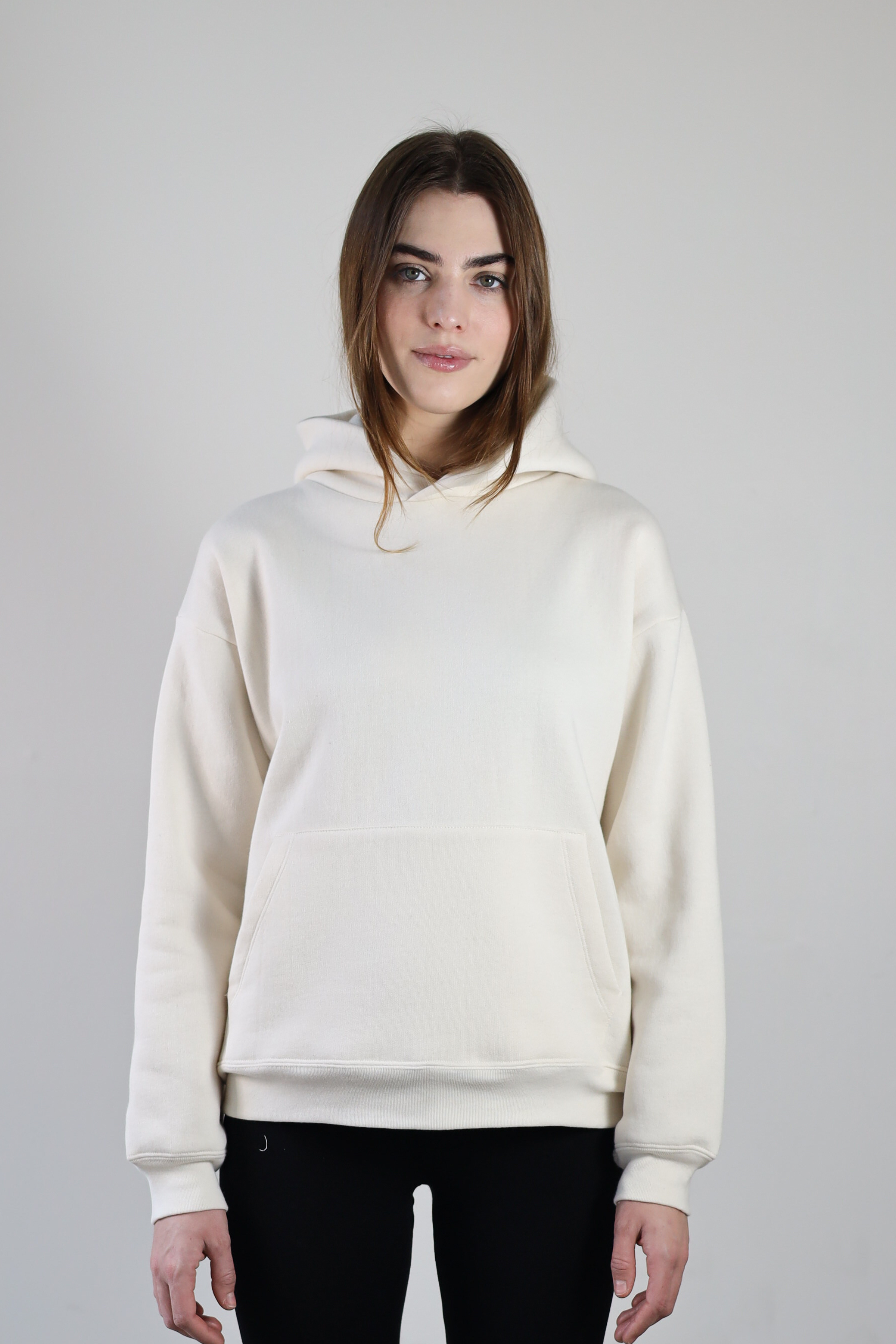 Unisex Hoodie- Ecru