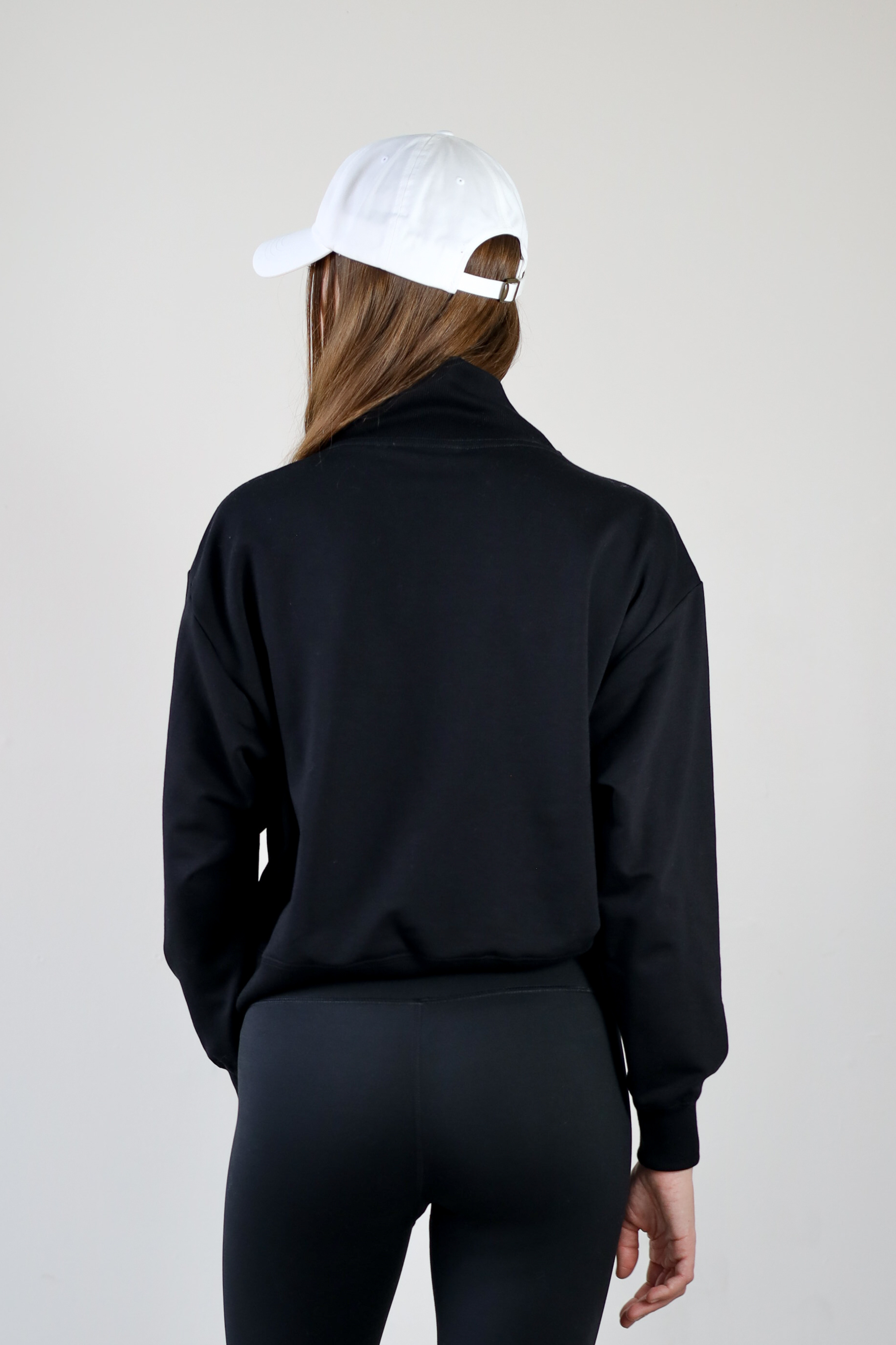 Women’s Crop 1/4 Zip Crewneck
