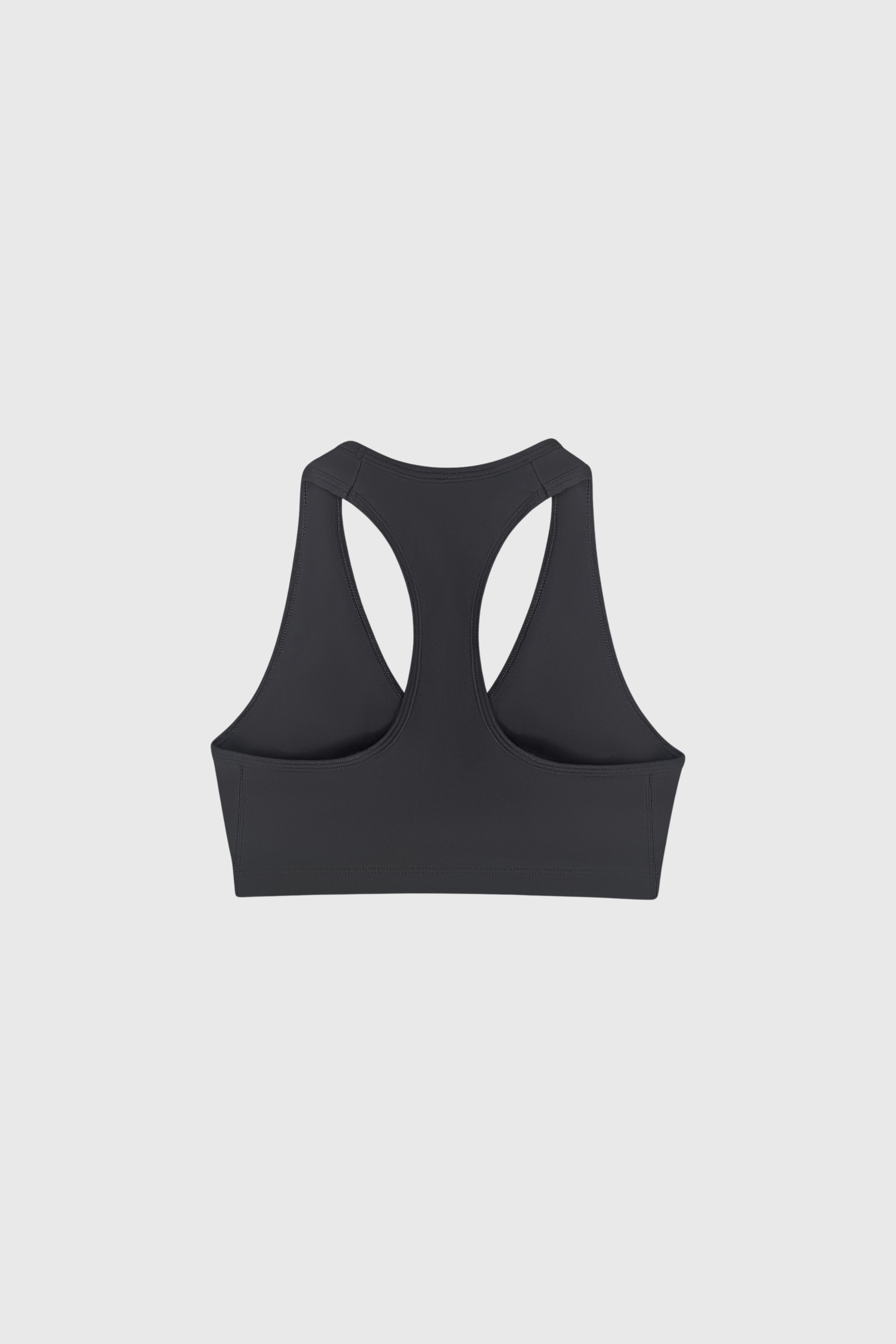 V-Neck Bra- Black