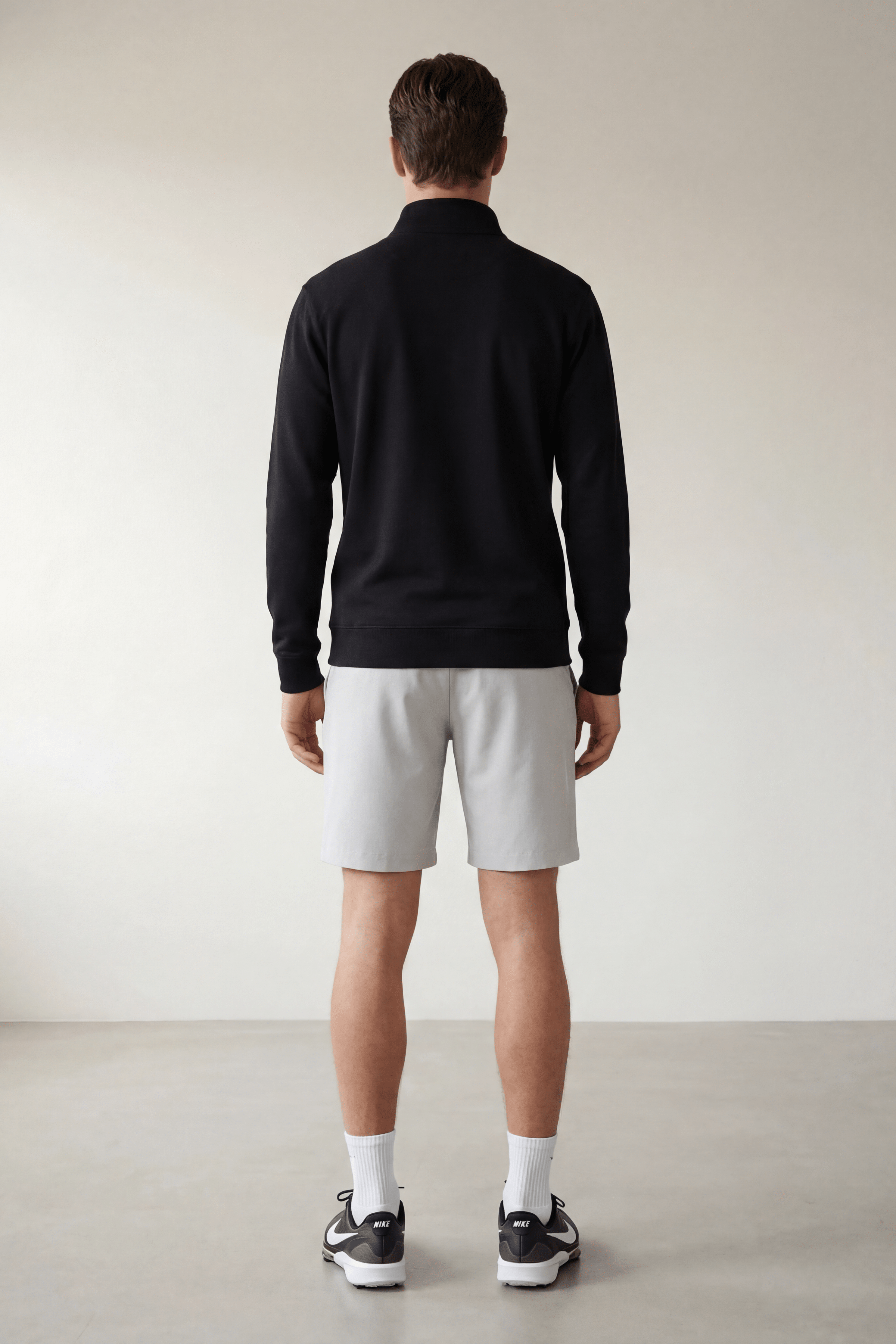 Wholesale Men's 1/4 Zip Crewneck - Blanx Apparel-Tops