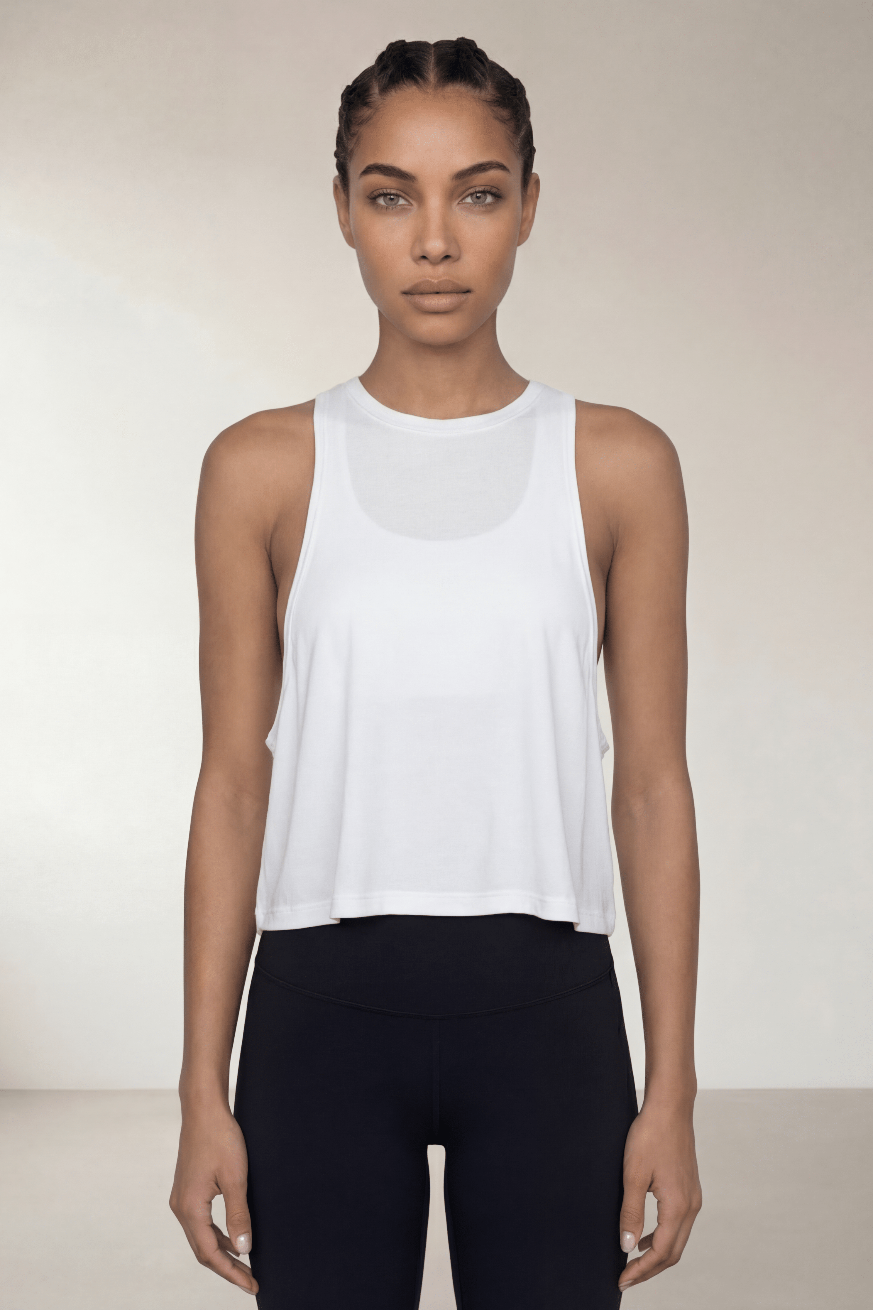Wholesale Women's Crop Tank - Blanx Apparel-Tops