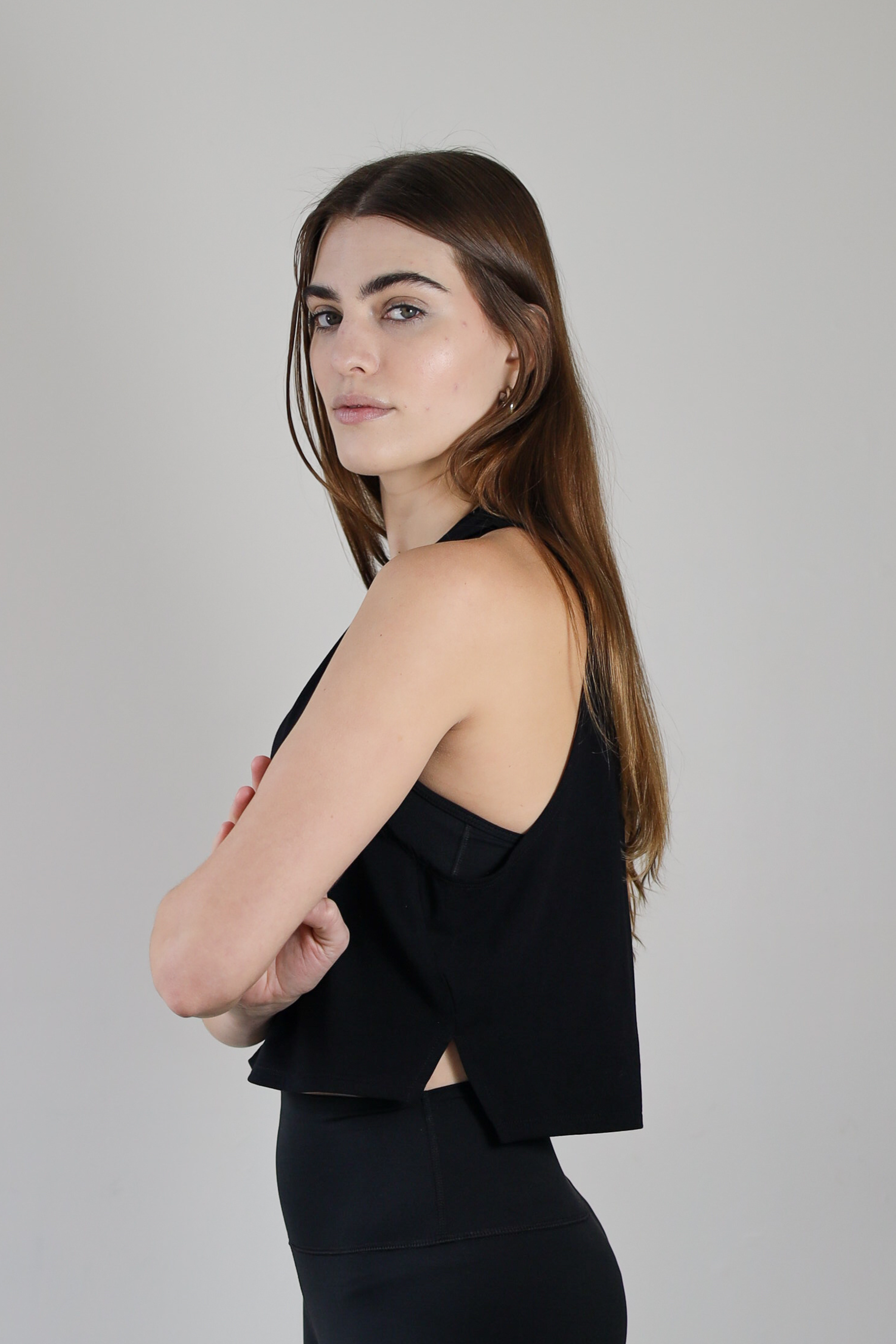 Womens Crop Tank Top