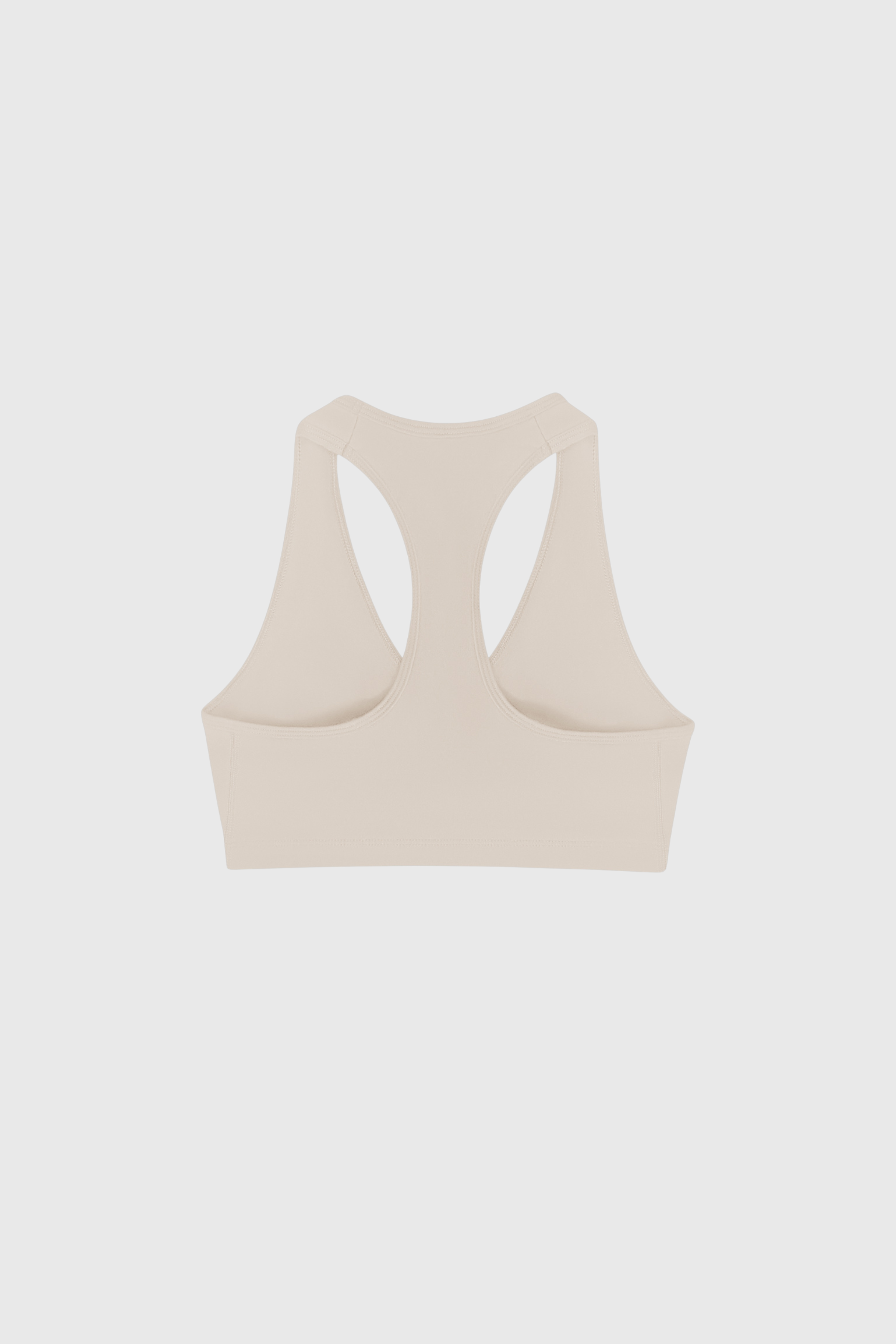 V-Neck Bra- Ecru