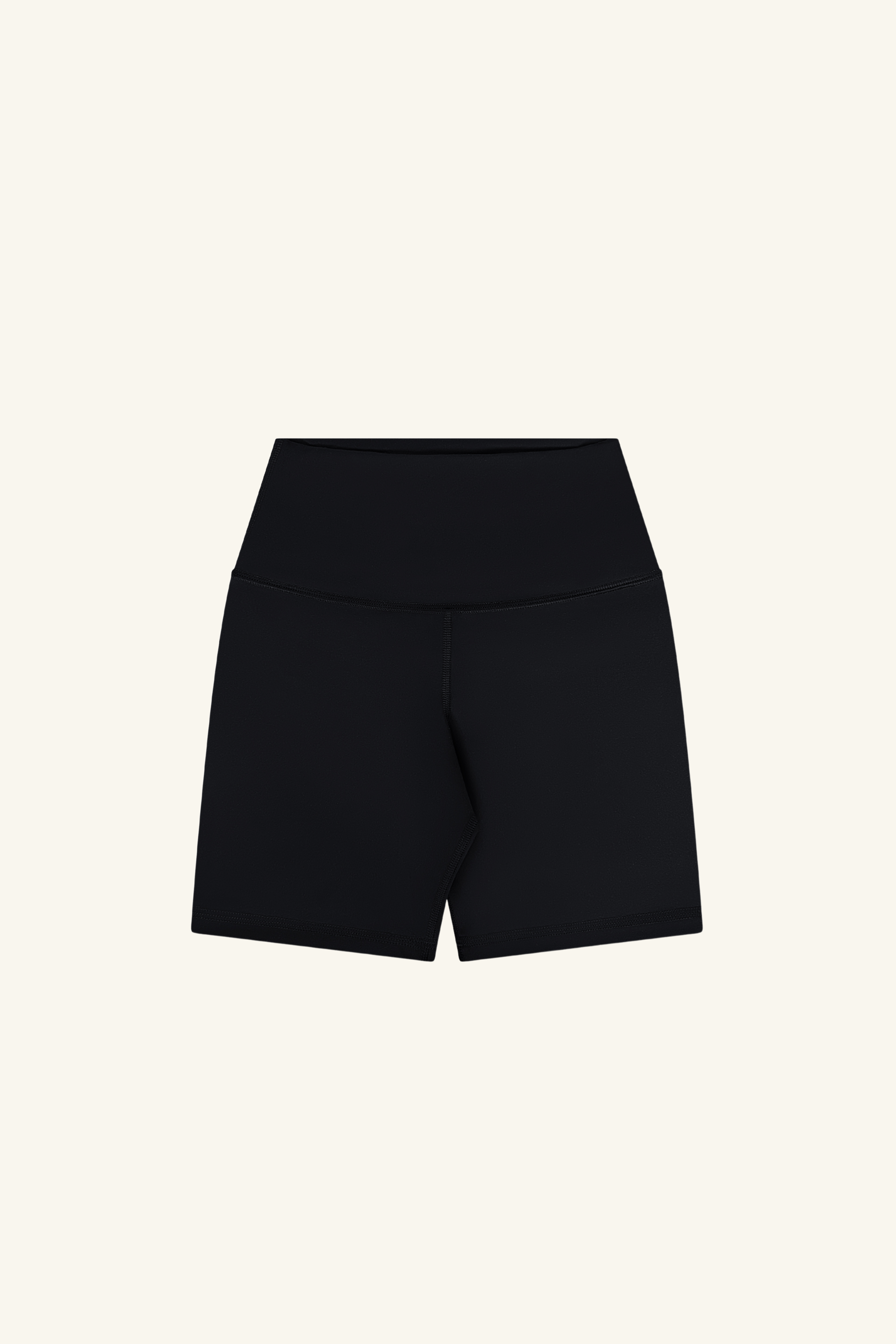 Premium black high-waisted bike shorts for wholesale – buttery-soft, squat-proof, and moisture-wicking. Perfect for brands to customize and private label. Designed for ultimate comfort and performance in athleisure and activewear collections.