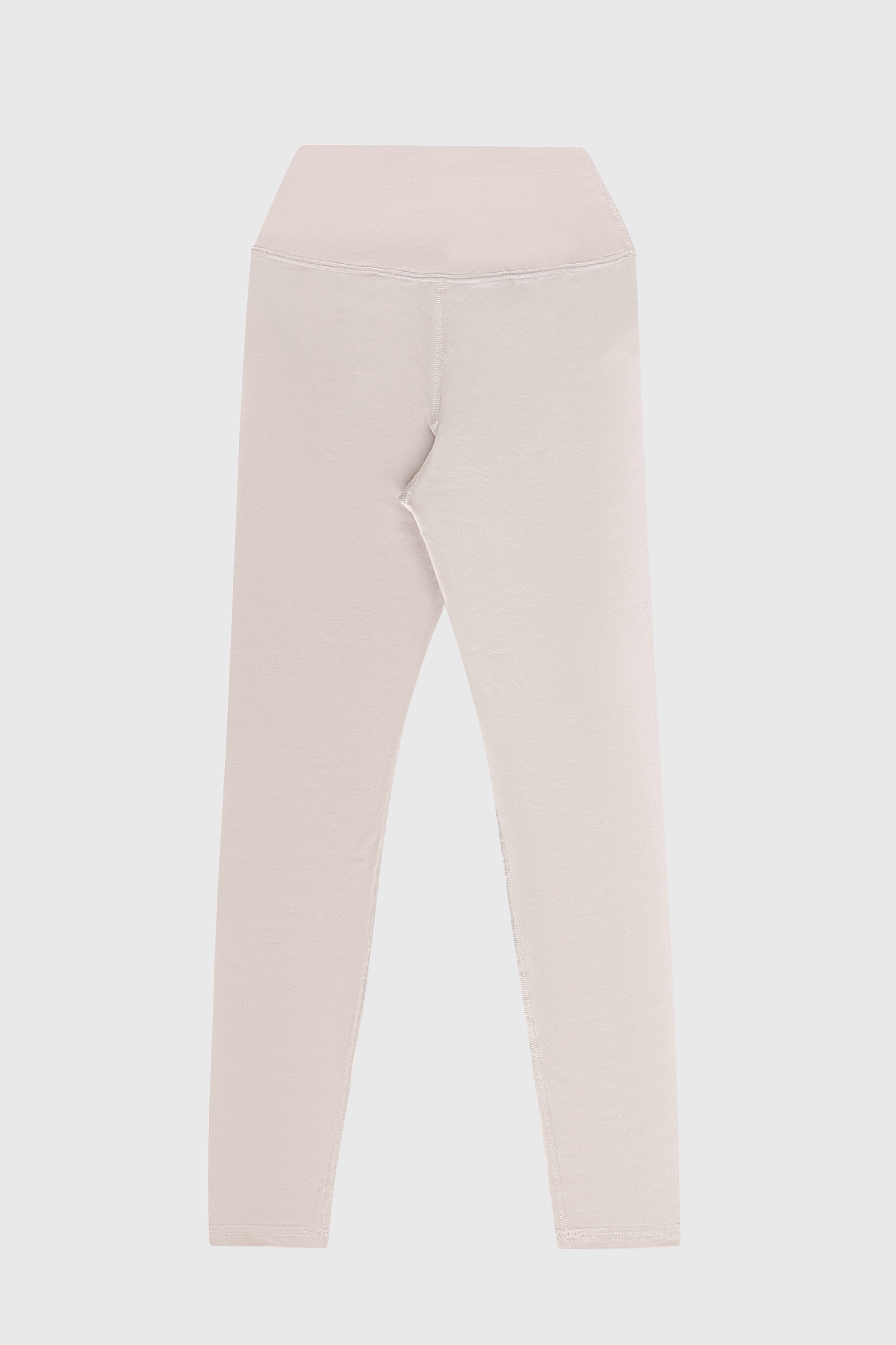 High-Waisted Legging- Ecru