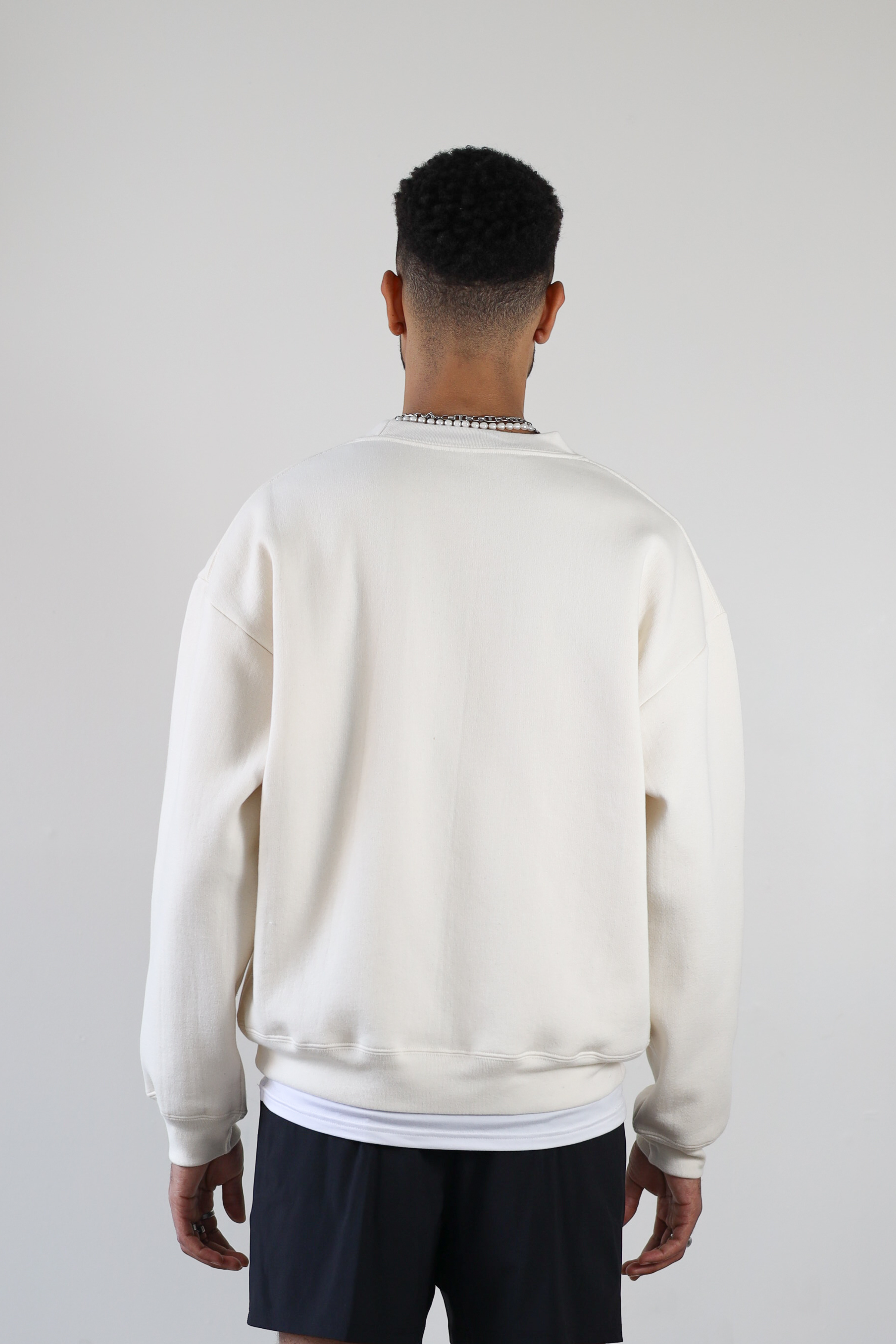 Crewneck- Ecru