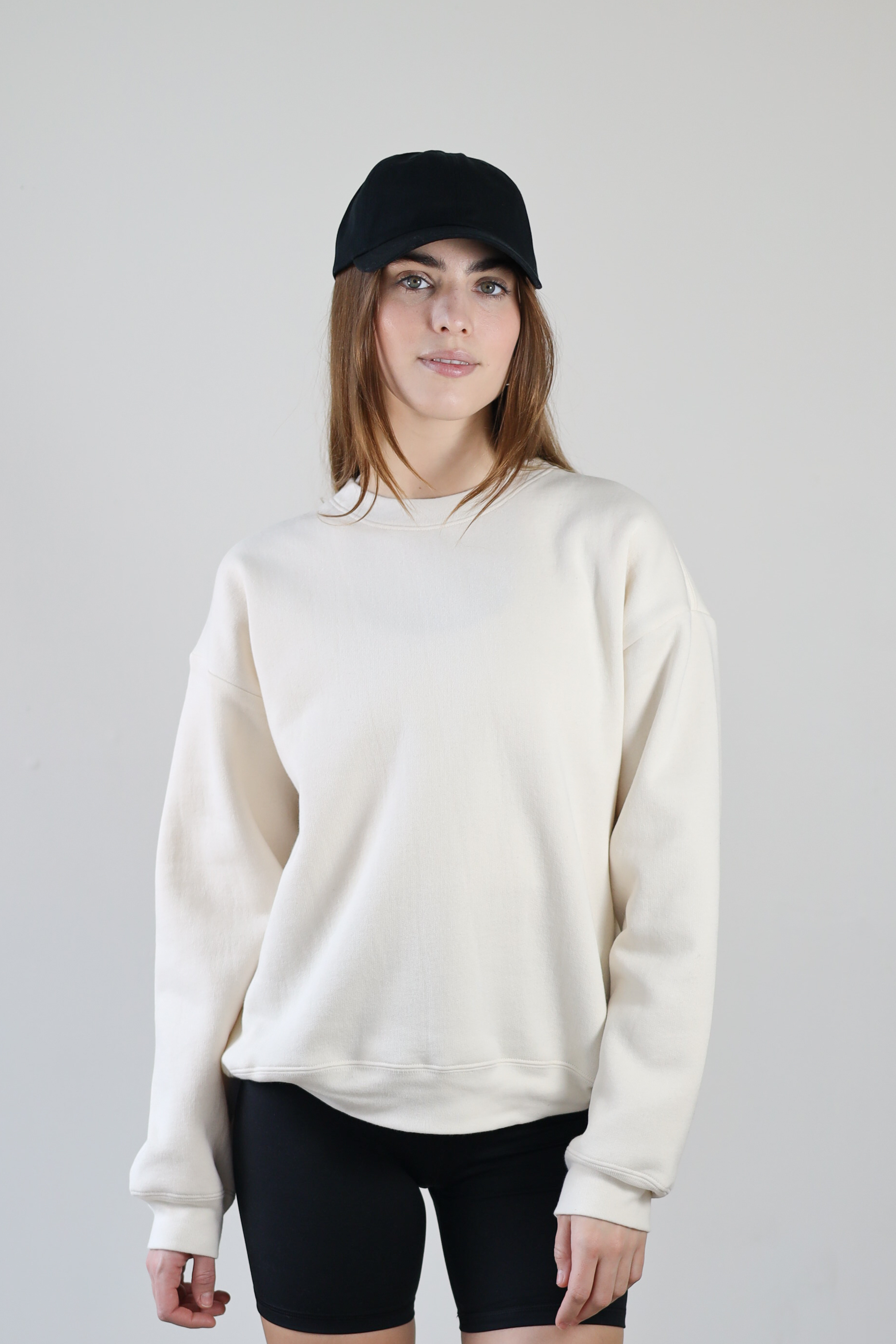 Crewneck- Ecru