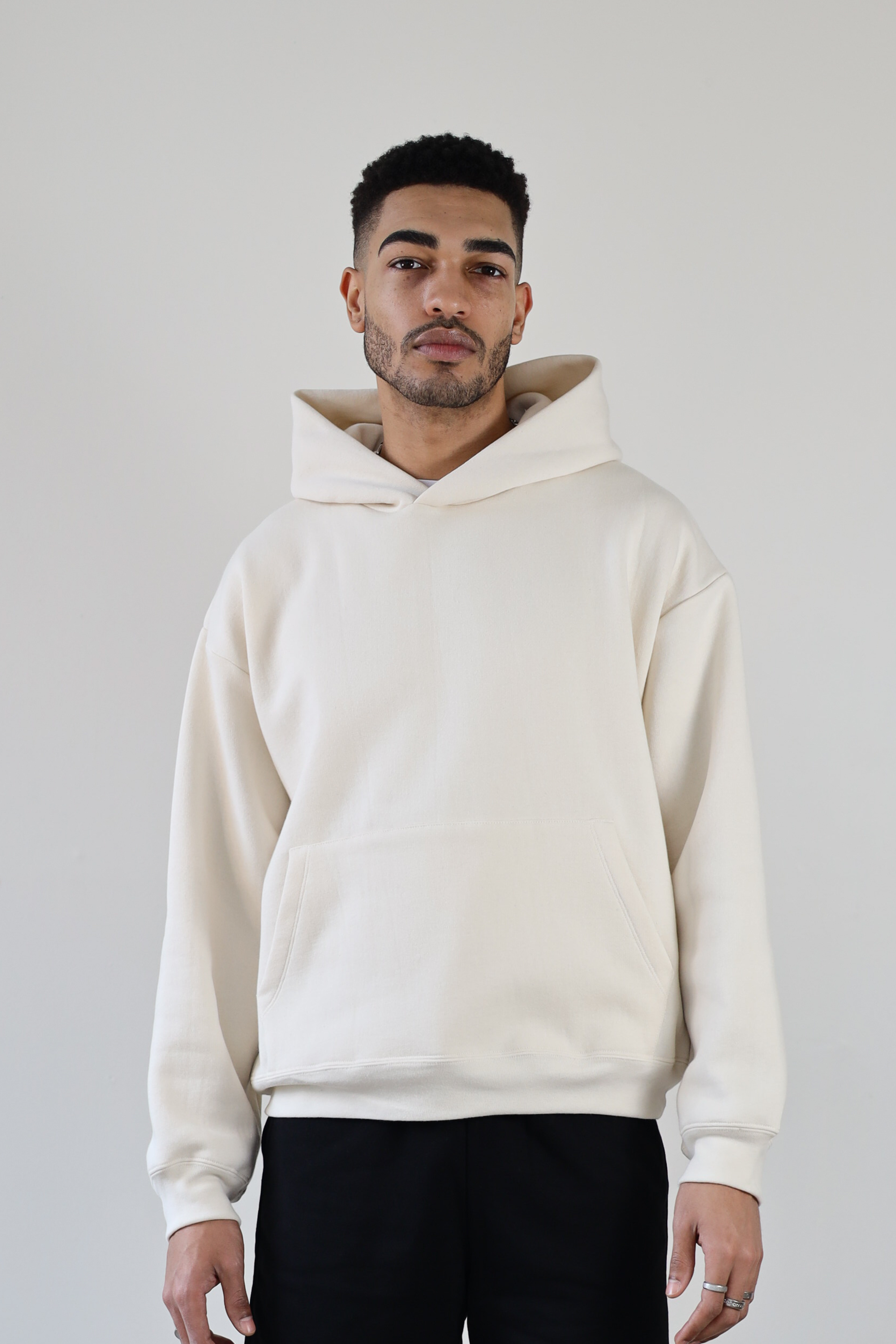 Unisex Hoodie- Ecru