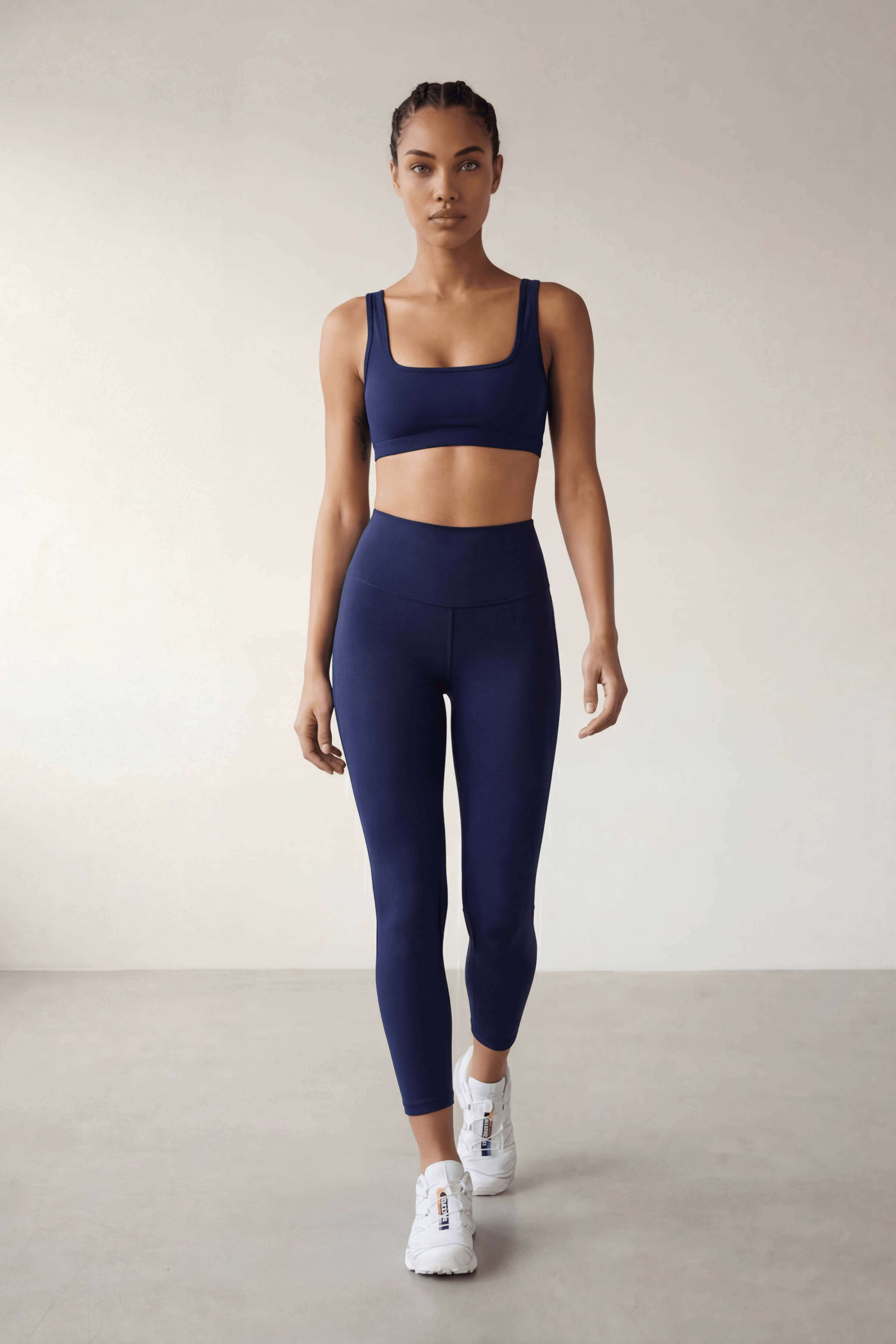 Wholesale Scoop Neck Sports Bra - Blanx Apparel-Tops